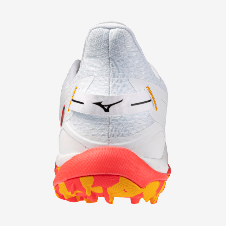 Mizuno WAVE Leopardus White/Fiery Coral /Citrus