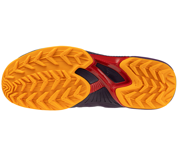 Mizuno WAVE Panthera ( Purple Magic/Carrot Curl/High Risk Red )