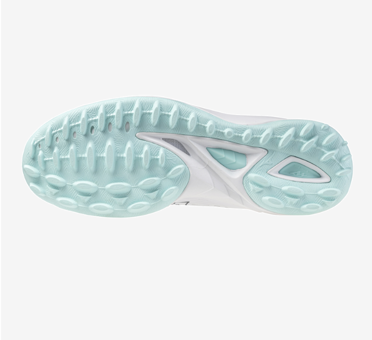 Mizuno Wave Leopardus White/Blue Tint